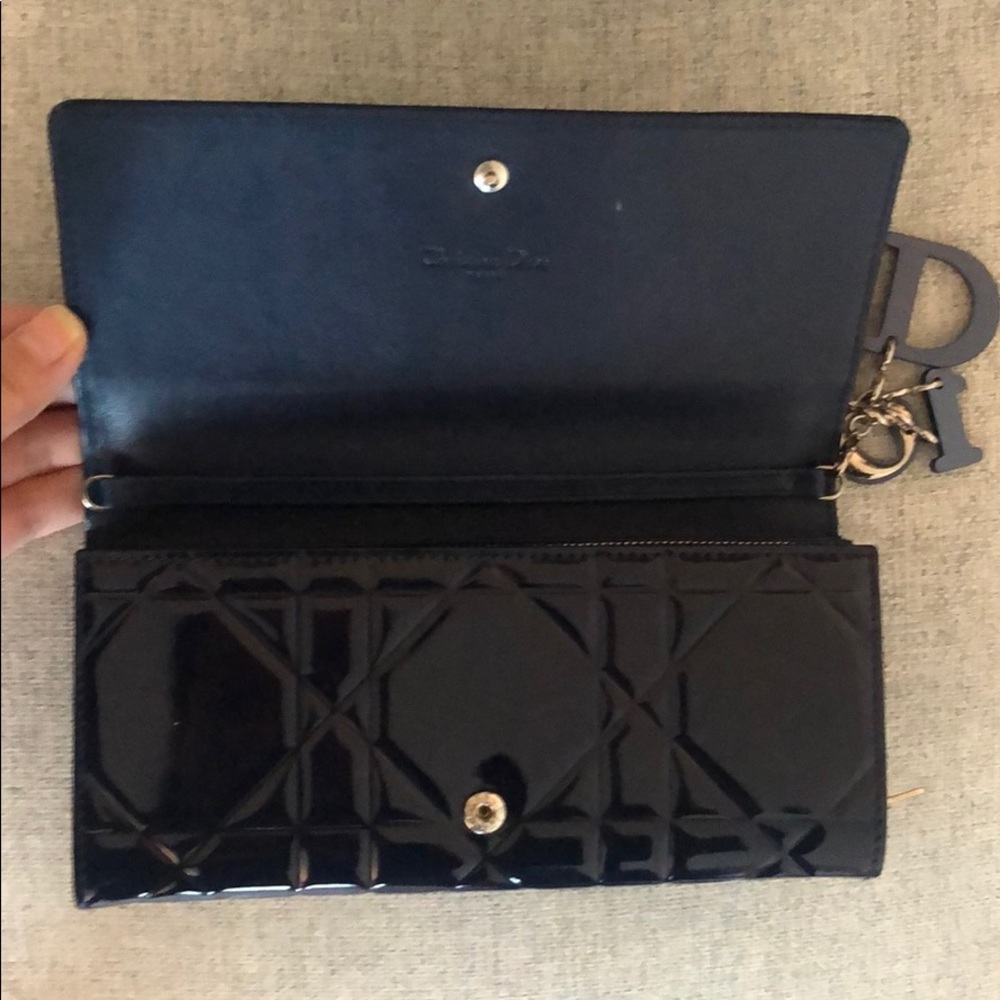 Dior wallet Navy blue - Picture 2 of 4